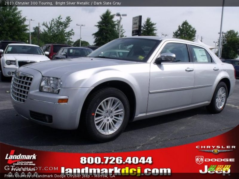 Bright Silver Metallic / Dark Slate Gray 2010 Chrysler 300 Touring