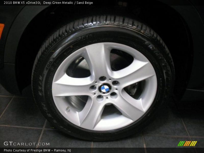 Deep Green Metallic / Sand Beige 2010 BMW X5 xDrive30i