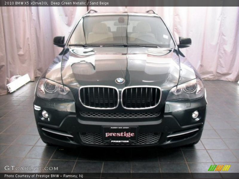 Deep Green Metallic / Sand Beige 2010 BMW X5 xDrive30i