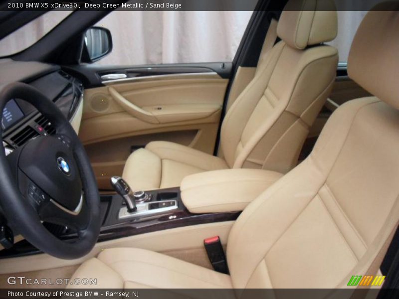 Deep Green Metallic / Sand Beige 2010 BMW X5 xDrive30i