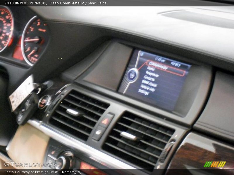 Deep Green Metallic / Sand Beige 2010 BMW X5 xDrive30i