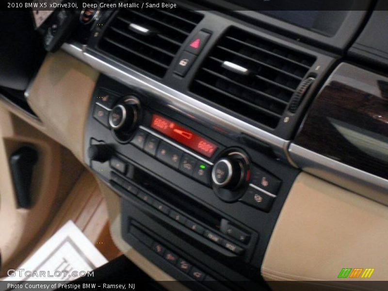 Deep Green Metallic / Sand Beige 2010 BMW X5 xDrive30i