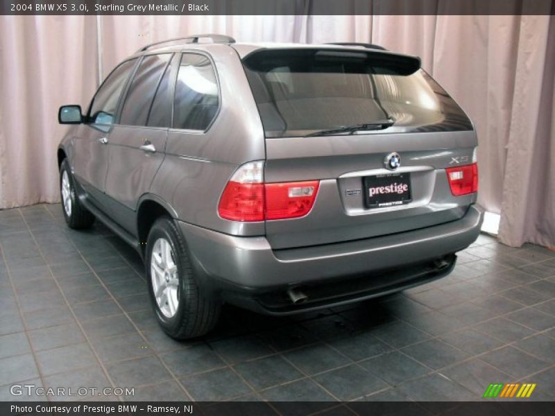 Sterling Grey Metallic / Black 2004 BMW X5 3.0i
