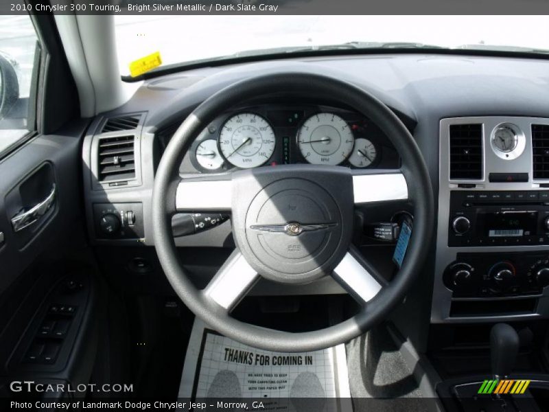 Bright Silver Metallic / Dark Slate Gray 2010 Chrysler 300 Touring