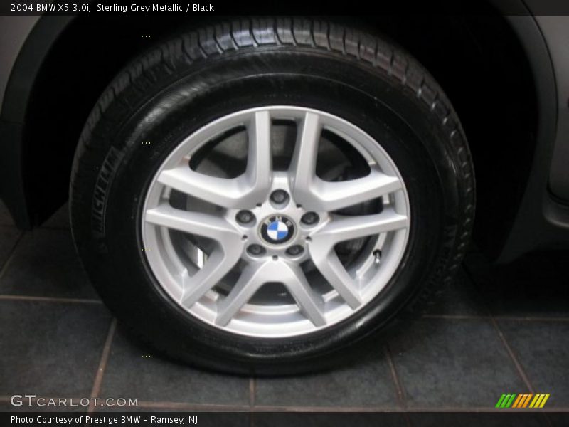 Sterling Grey Metallic / Black 2004 BMW X5 3.0i