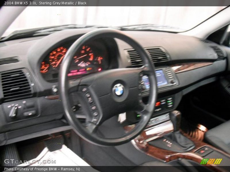 Sterling Grey Metallic / Black 2004 BMW X5 3.0i