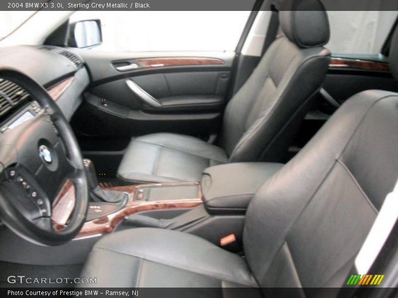 Sterling Grey Metallic / Black 2004 BMW X5 3.0i