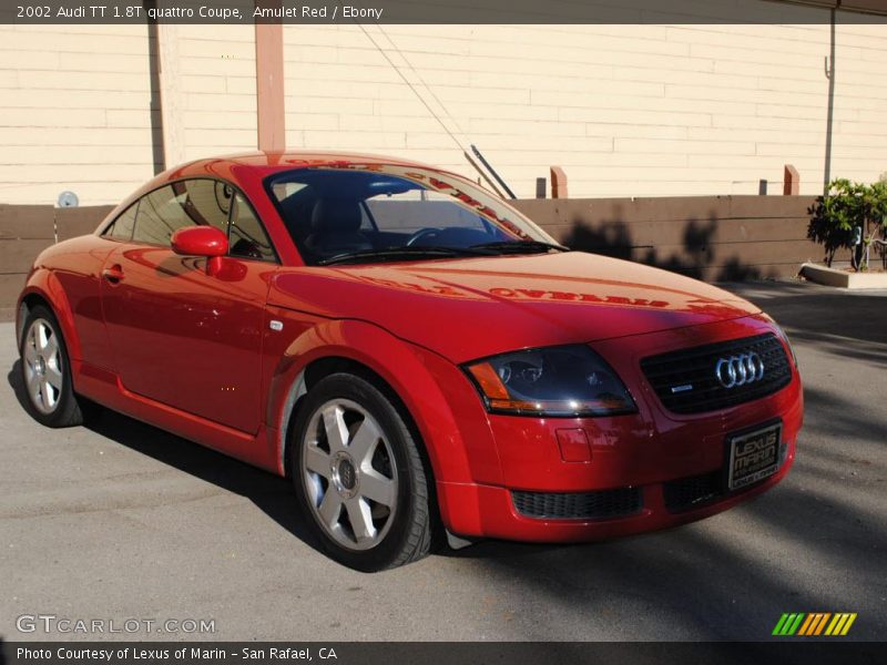 Amulet Red / Ebony 2002 Audi TT 1.8T quattro Coupe