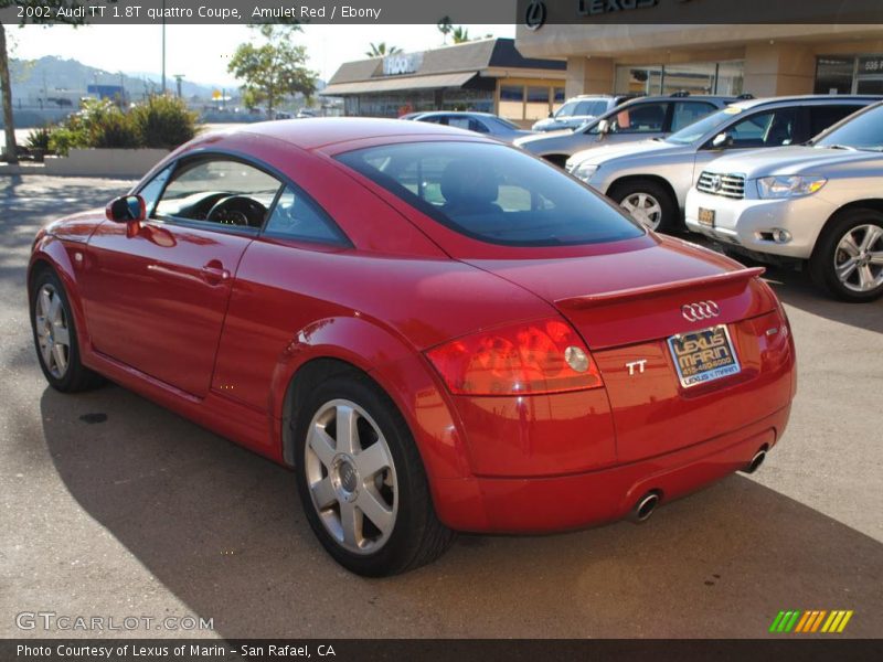 Amulet Red / Ebony 2002 Audi TT 1.8T quattro Coupe