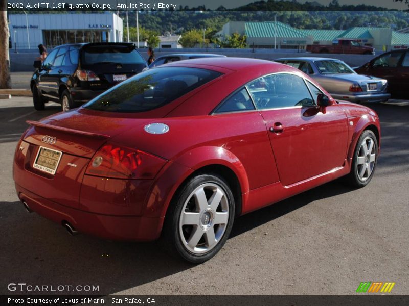 Amulet Red / Ebony 2002 Audi TT 1.8T quattro Coupe