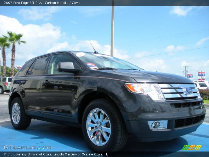 Carbon Metallic / Camel 2007 Ford Edge SEL Plus