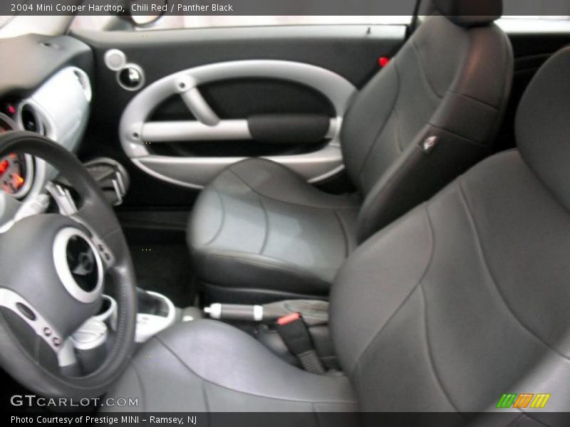 Chili Red / Panther Black 2004 Mini Cooper Hardtop