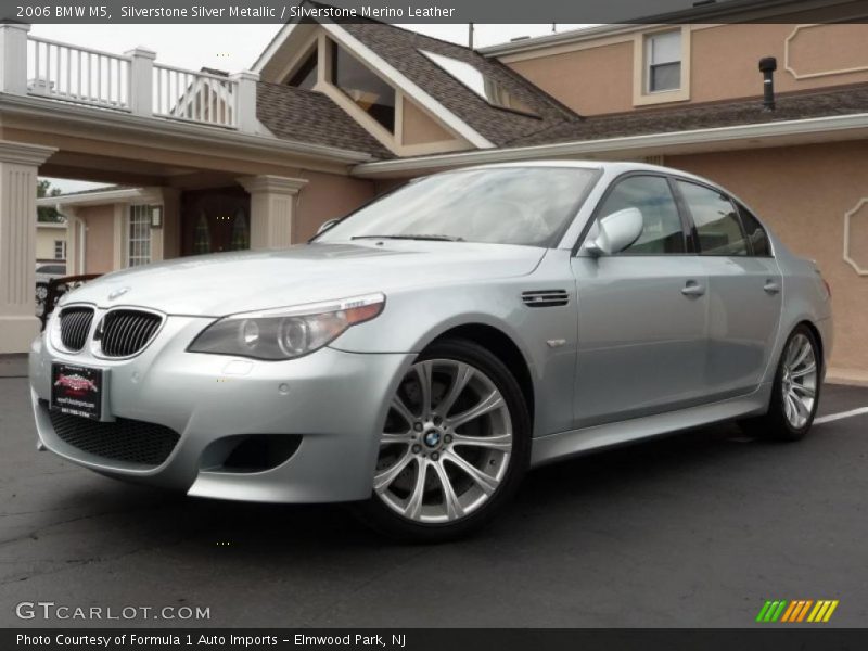 Silverstone Silver Metallic / Silverstone Merino Leather 2006 BMW M5