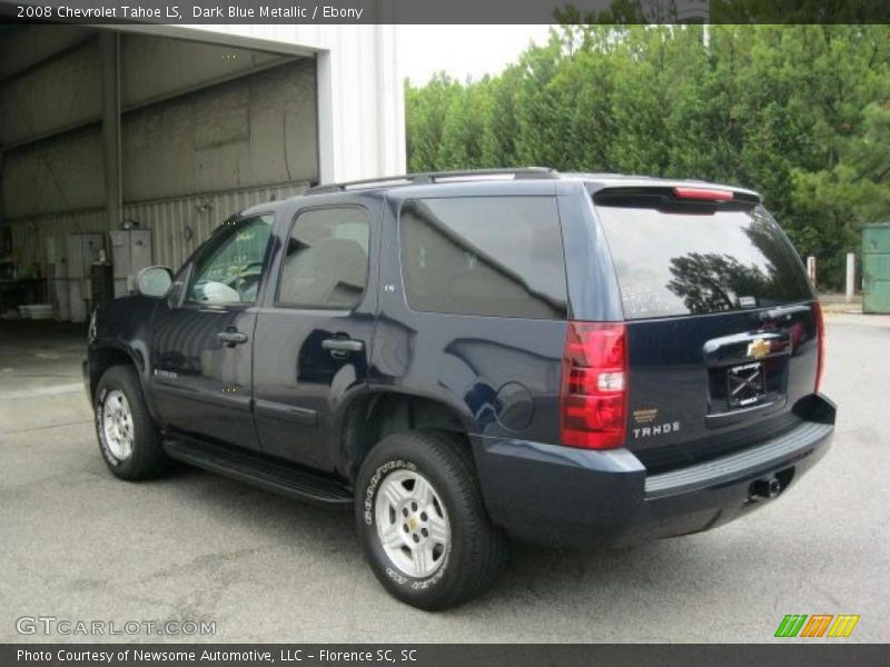 Dark Blue Metallic / Ebony 2008 Chevrolet Tahoe LS