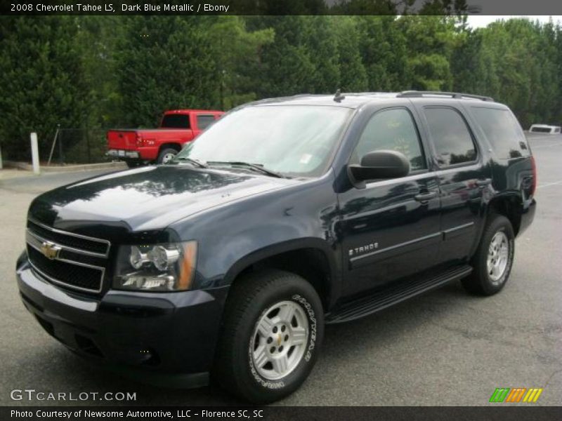 Dark Blue Metallic / Ebony 2008 Chevrolet Tahoe LS