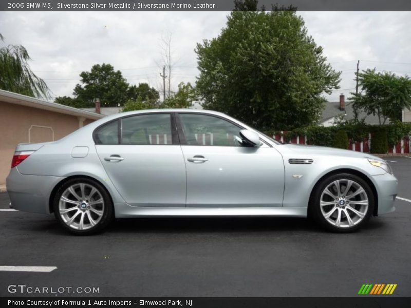 Silverstone Silver Metallic / Silverstone Merino Leather 2006 BMW M5