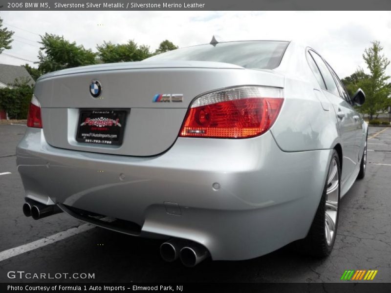 Silverstone Silver Metallic / Silverstone Merino Leather 2006 BMW M5
