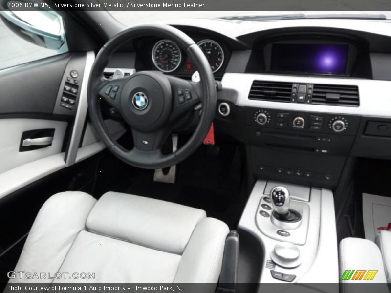 Silverstone Silver Metallic / Silverstone Merino Leather 2006 BMW M5
