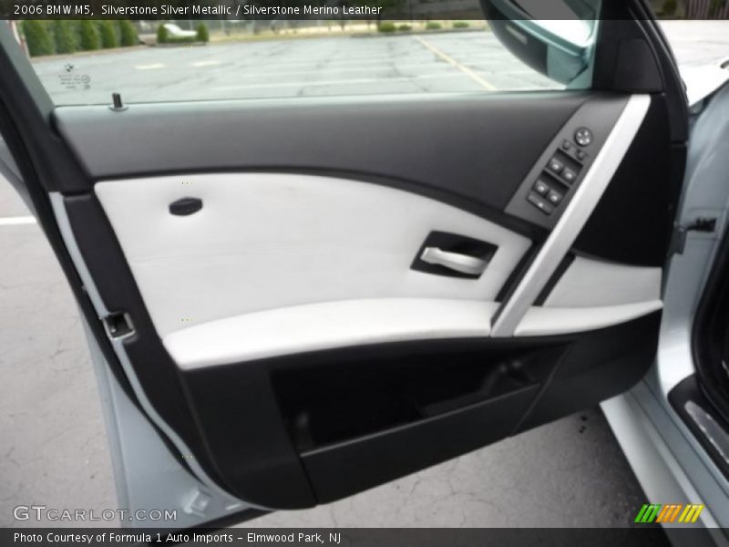 Silverstone Silver Metallic / Silverstone Merino Leather 2006 BMW M5