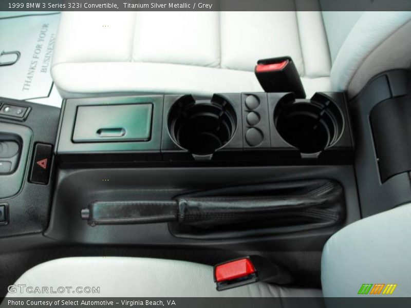 Titanium Silver Metallic / Grey 1999 BMW 3 Series 323i Convertible