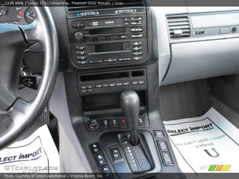 Titanium Silver Metallic / Grey 1999 BMW 3 Series 323i Convertible