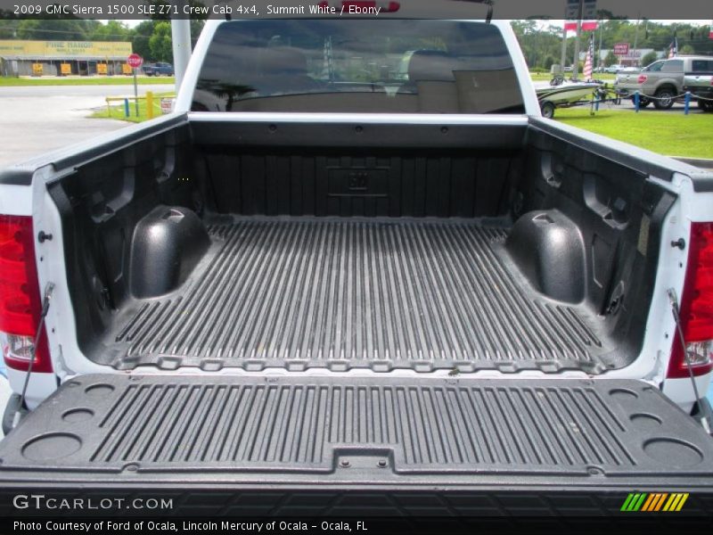 Summit White / Ebony 2009 GMC Sierra 1500 SLE Z71 Crew Cab 4x4