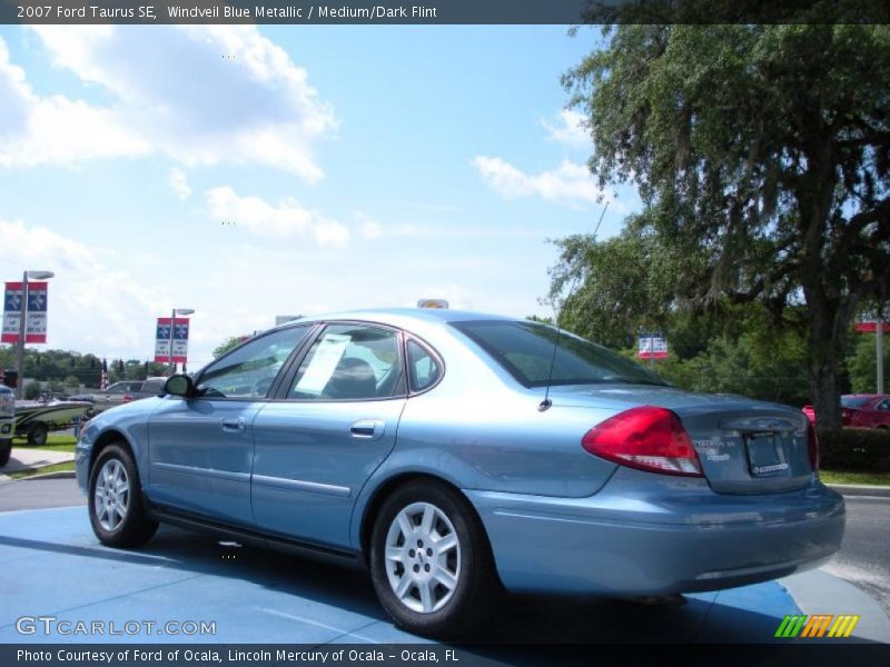 Windveil Blue Metallic / Medium/Dark Flint 2007 Ford Taurus SE