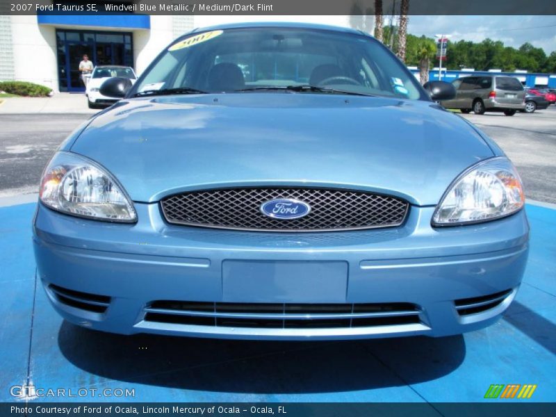 Windveil Blue Metallic / Medium/Dark Flint 2007 Ford Taurus SE