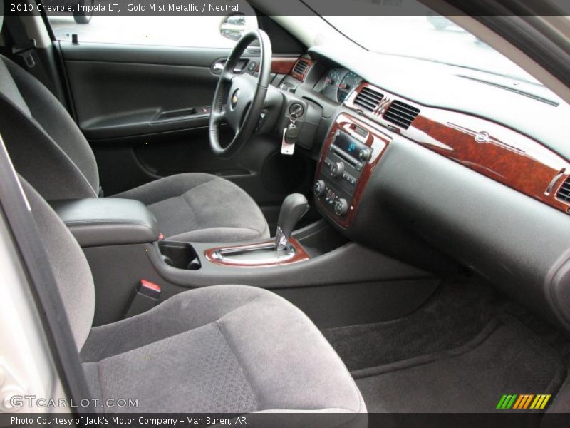 Gold Mist Metallic / Neutral 2010 Chevrolet Impala LT