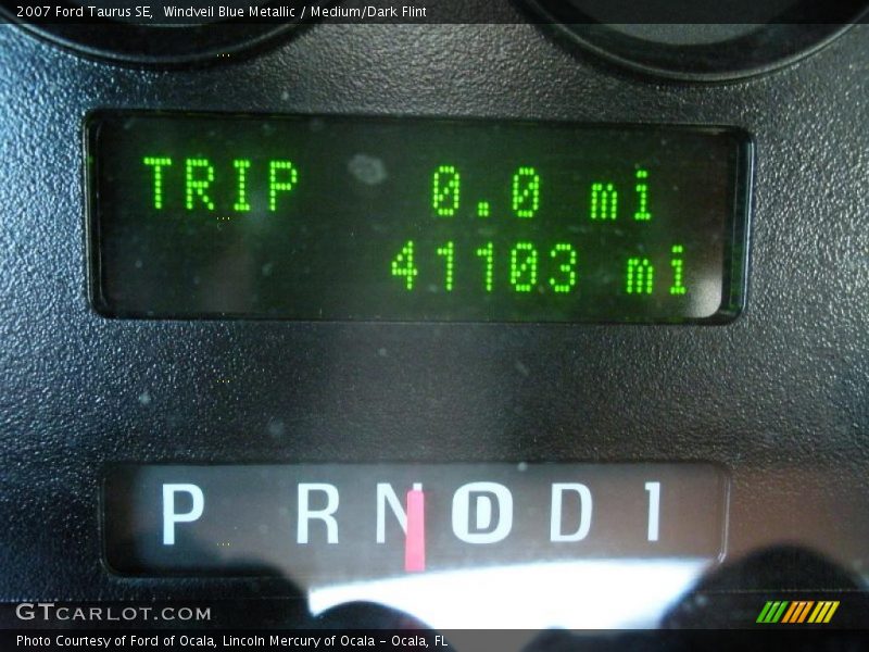 Windveil Blue Metallic / Medium/Dark Flint 2007 Ford Taurus SE