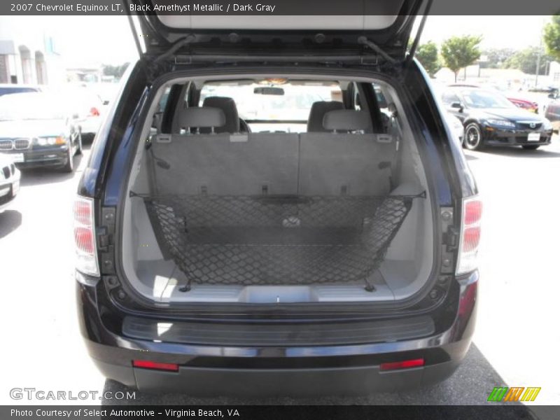 Black Amethyst Metallic / Dark Gray 2007 Chevrolet Equinox LT