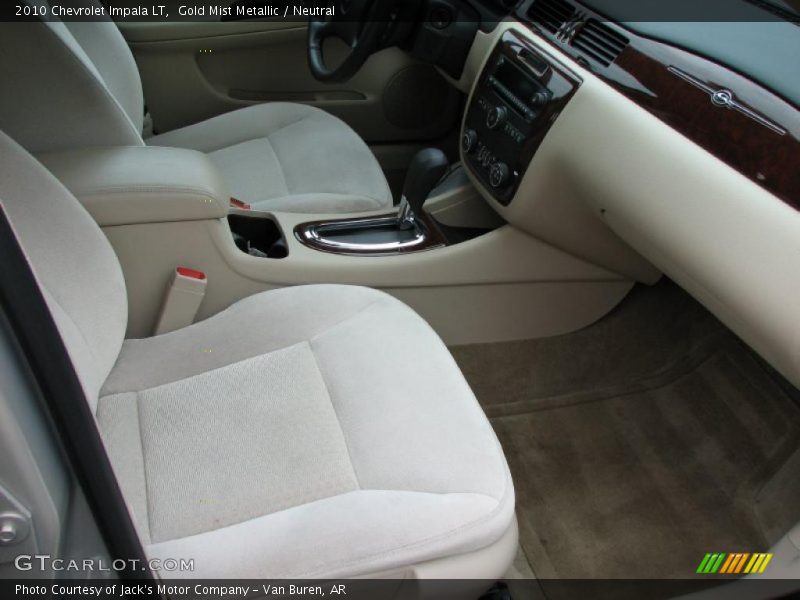 Gold Mist Metallic / Neutral 2010 Chevrolet Impala LT
