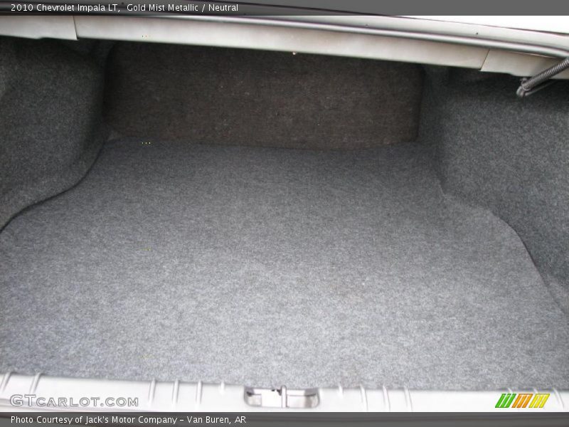 Gold Mist Metallic / Neutral 2010 Chevrolet Impala LT