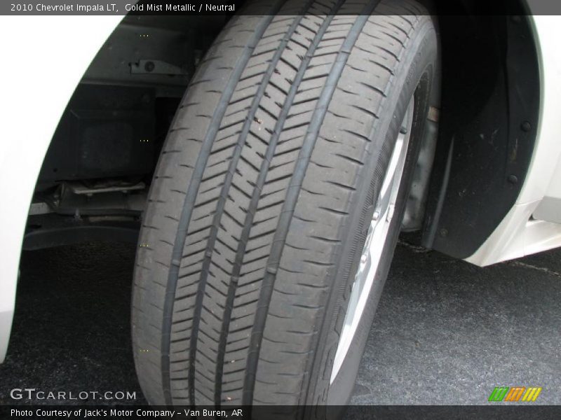 Gold Mist Metallic / Neutral 2010 Chevrolet Impala LT