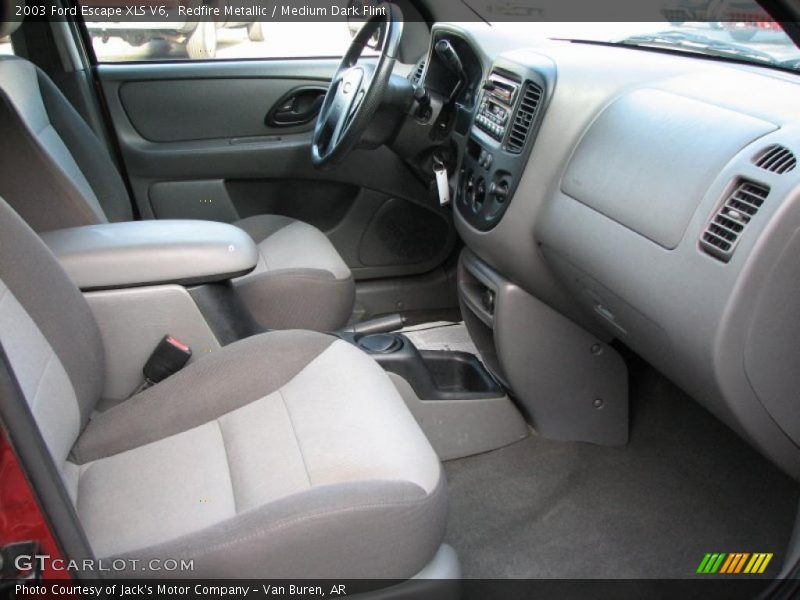 Redfire Metallic / Medium Dark Flint 2003 Ford Escape XLS V6