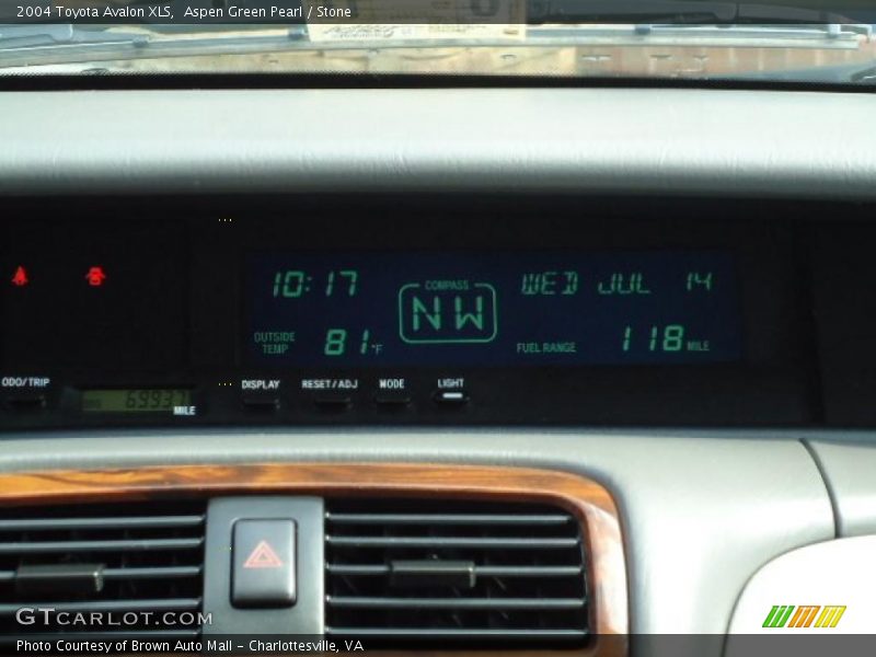 Aspen Green Pearl / Stone 2004 Toyota Avalon XLS