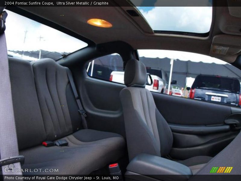 Ultra Silver Metallic / Graphite 2004 Pontiac Sunfire Coupe
