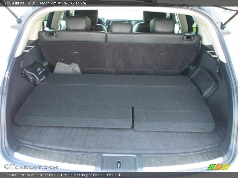 Moonlight White / Graphite 2009 Infiniti FX 35