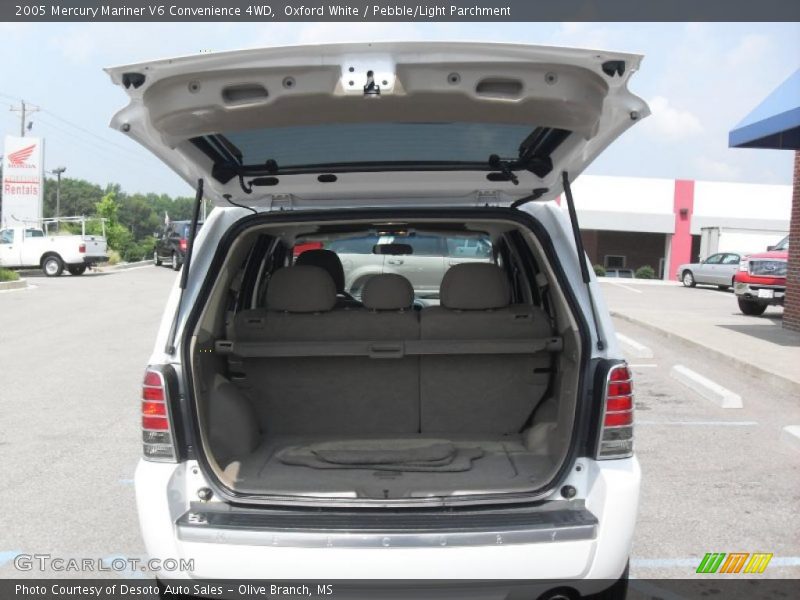 Oxford White / Pebble/Light Parchment 2005 Mercury Mariner V6 Convenience 4WD