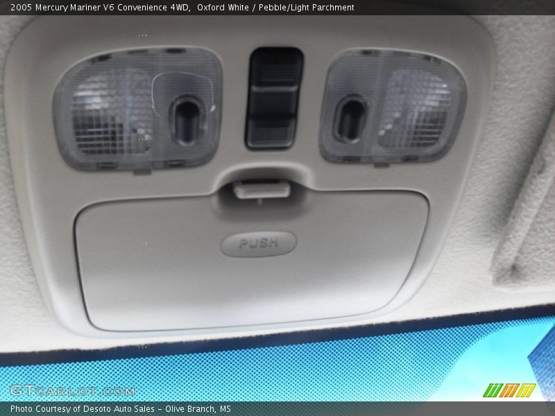 Oxford White / Pebble/Light Parchment 2005 Mercury Mariner V6 Convenience 4WD