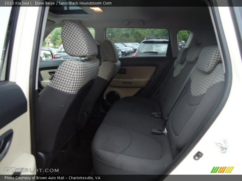 Dune Beige / Sand/Black Houndstooth Cloth 2010 Kia Soul !