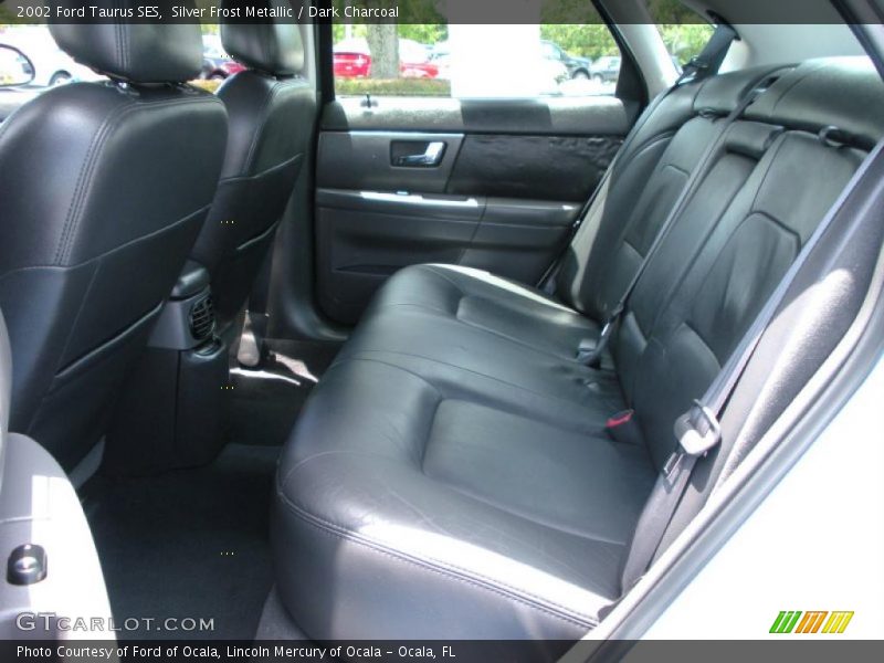 Silver Frost Metallic / Dark Charcoal 2002 Ford Taurus SES