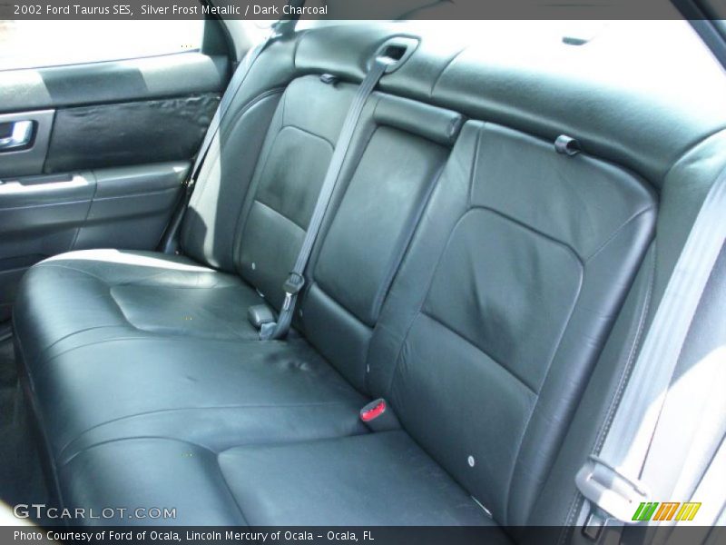 Silver Frost Metallic / Dark Charcoal 2002 Ford Taurus SES