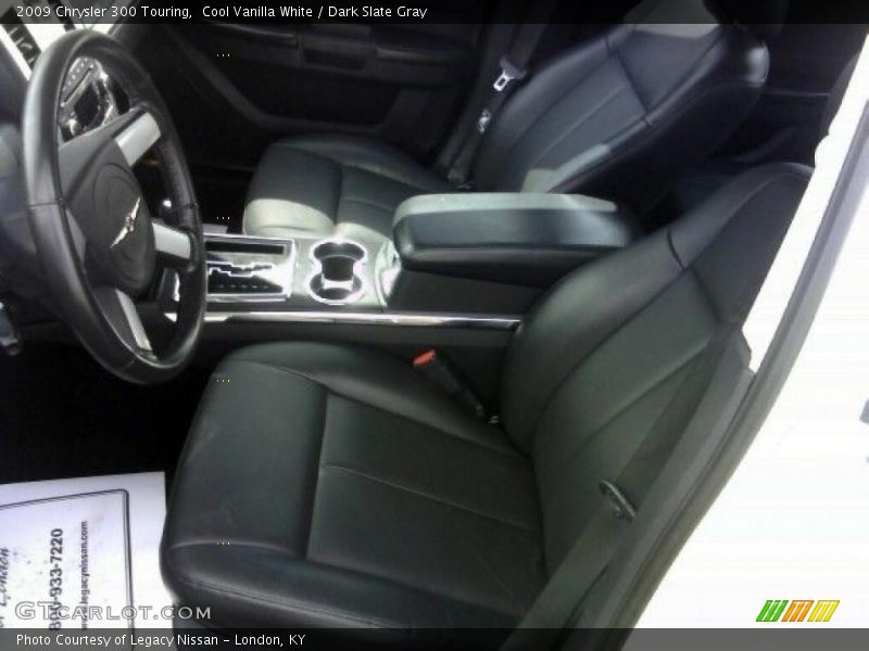 Cool Vanilla White / Dark Slate Gray 2009 Chrysler 300 Touring