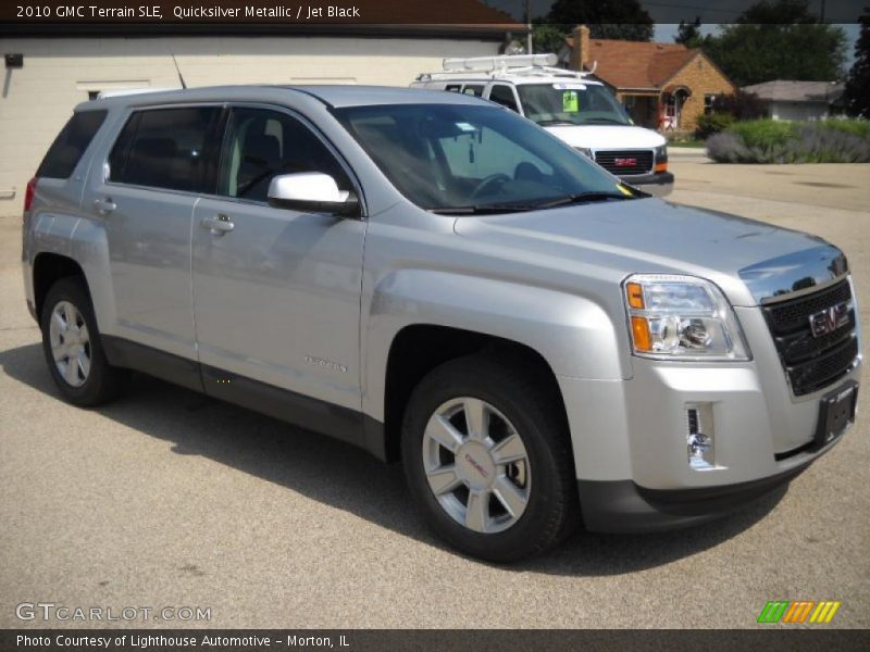 Quicksilver Metallic / Jet Black 2010 GMC Terrain SLE