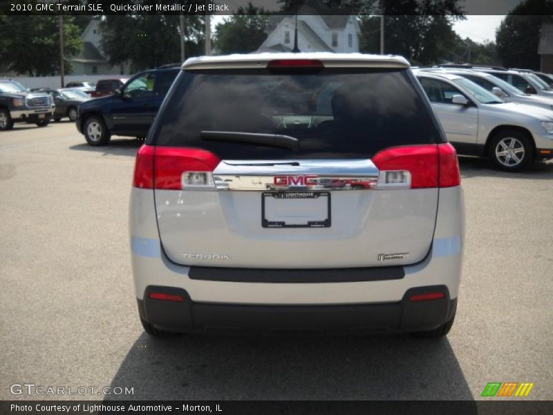 Quicksilver Metallic / Jet Black 2010 GMC Terrain SLE