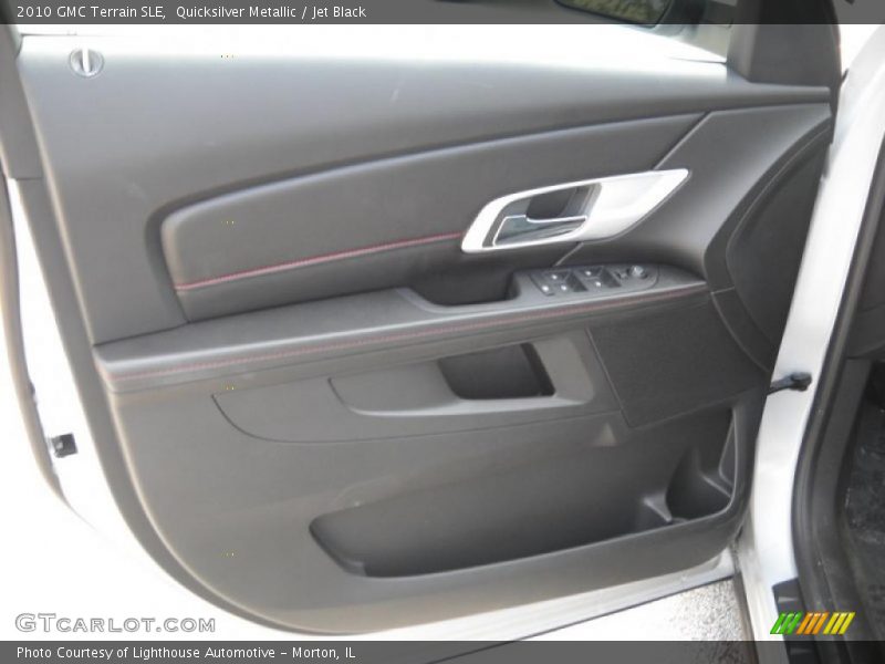 Quicksilver Metallic / Jet Black 2010 GMC Terrain SLE