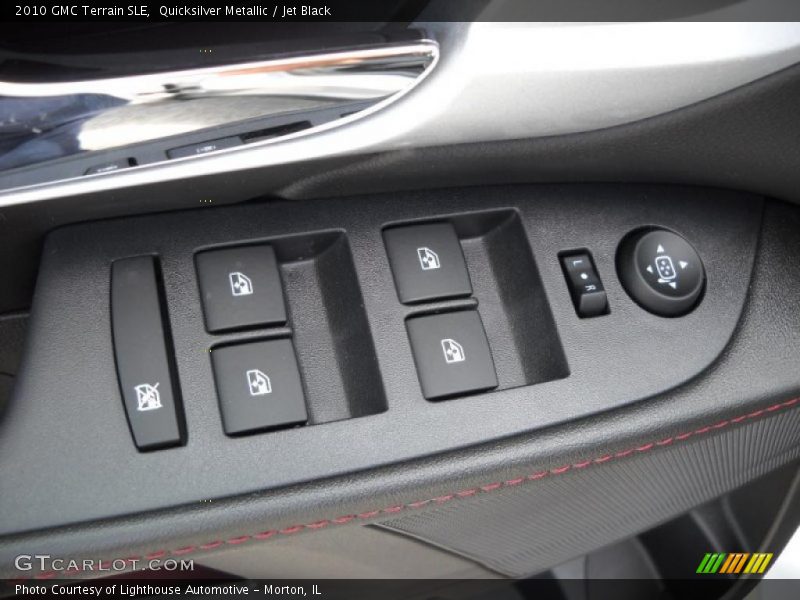 Quicksilver Metallic / Jet Black 2010 GMC Terrain SLE