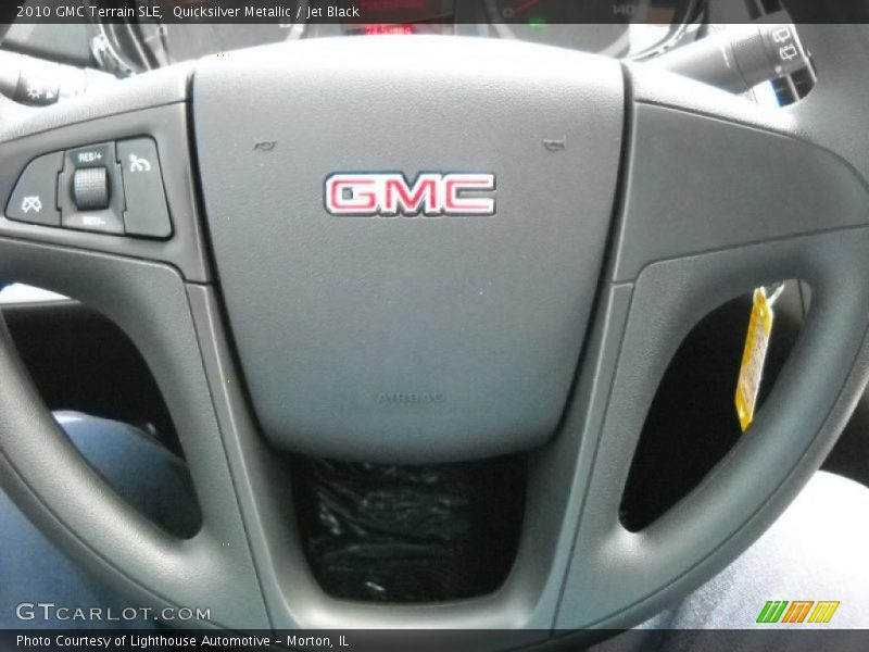 Quicksilver Metallic / Jet Black 2010 GMC Terrain SLE