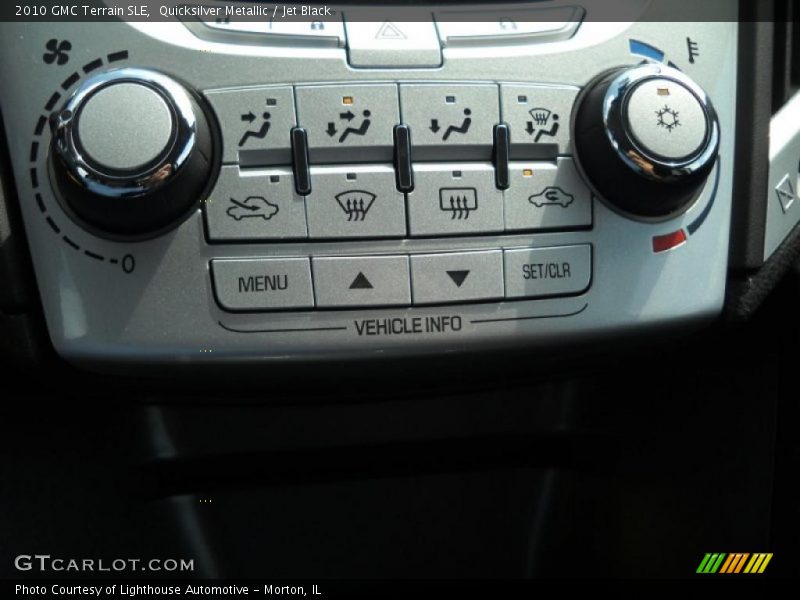Quicksilver Metallic / Jet Black 2010 GMC Terrain SLE